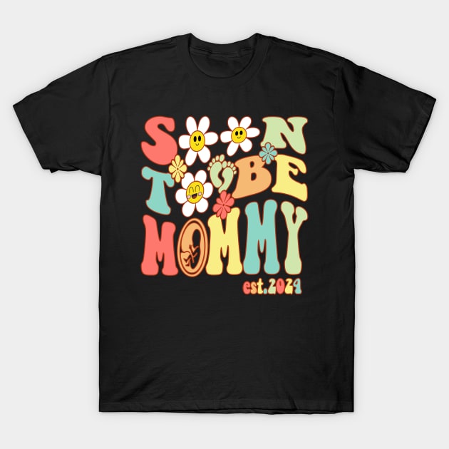 Soon To Be Mommy 2024 T-Shirt by Vcormier